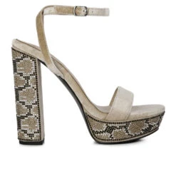 Women's Rag & Co Zircon Platform Dress Sandals