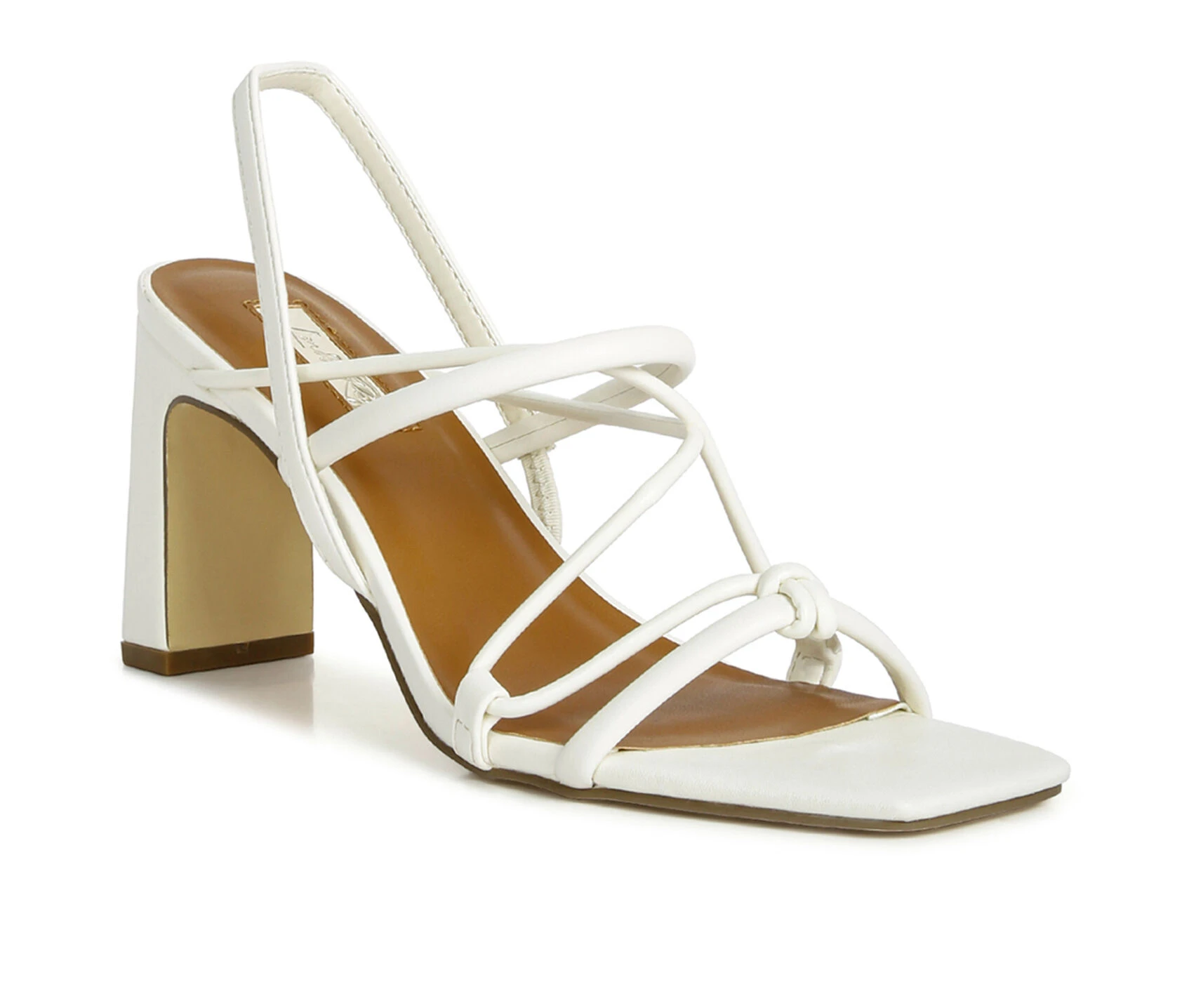 Women's London Rag Two Strings Slingback Dress Sandals - Image 2