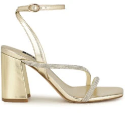 Women's Nine West Gaden Block Heel Dress Sandals