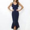 Leanne Midi Dress - Navy