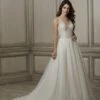 Adrianna Papell Brooke Beaded Bodice Bridal Dress