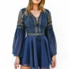 Alyse Dress - NAVY-FINAL SALE