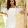 Size 2 BEATRICE Dress - White - FINAL SALE