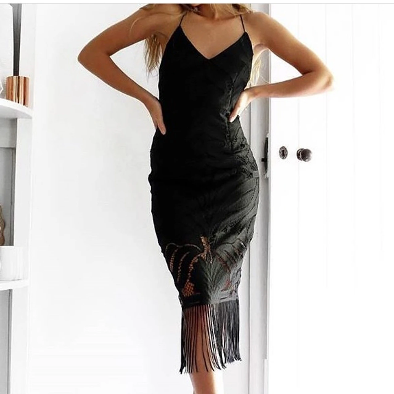 Khaleesi Dress - BLACK - Image 6