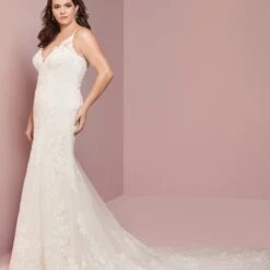 Christina Wu 29356 Scoop Back Plus Size Bridal Dress