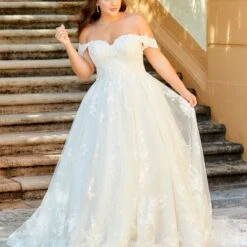 Christina Wu 29387 Sweetheart Neckline Plus Size Bridal Dress