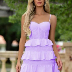 Kiara Mini Dress - Lilac