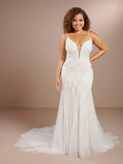 Christina Wu 29451 Ivory/Ivory Plus Size Wedding Dress - Image 2