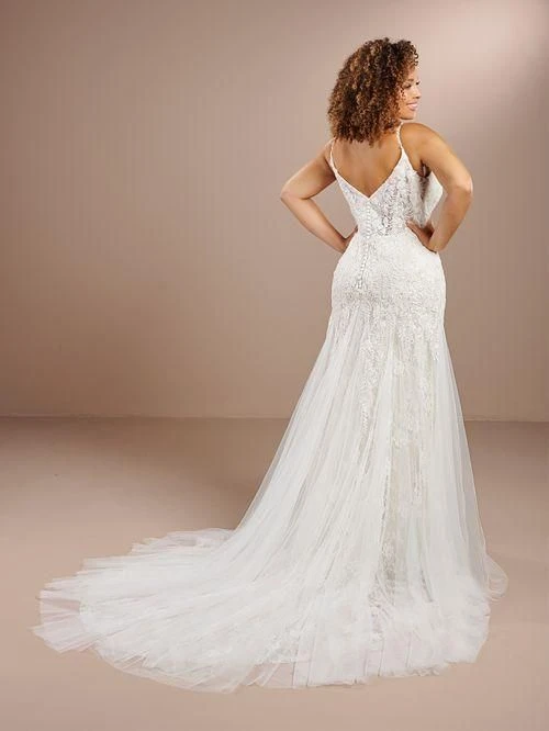 Christina Wu 29451 Ivory/Ivory Plus Size Wedding Dress - Image 3