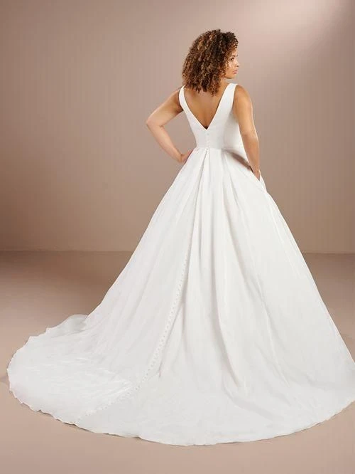 Christina Wu 29452 Ivory Plus Size Wedding Dress - Image 3