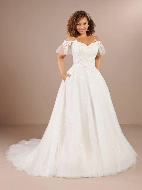 Christina Wu 29455 Ivory/Ivory Plus Size Wedding Dress