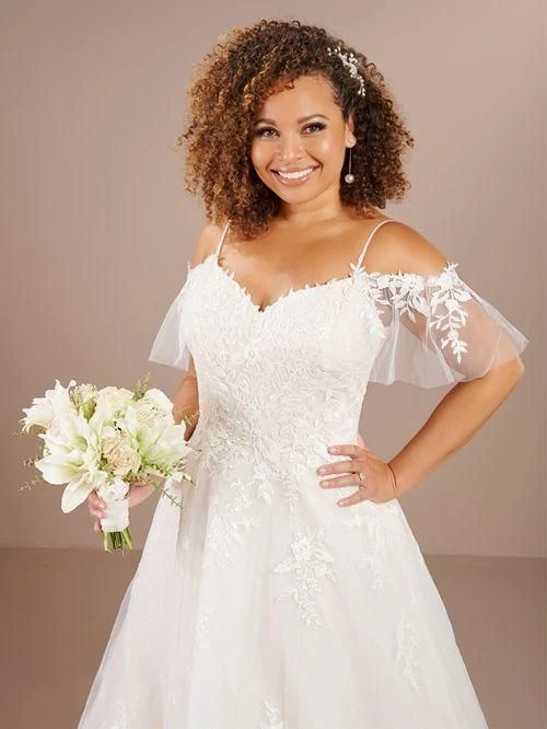 Christina Wu 29455 Ivory/Ivory Plus Size Wedding Dress - Image 3