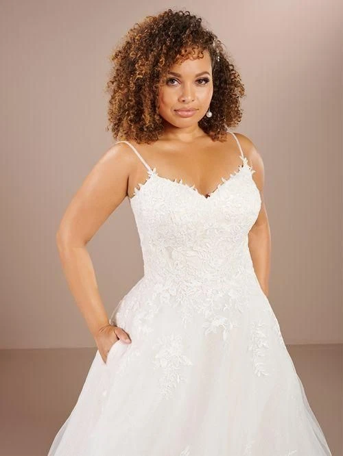 Christina Wu 29455 Ivory/Ivory Plus Size Wedding Dress - Image 4