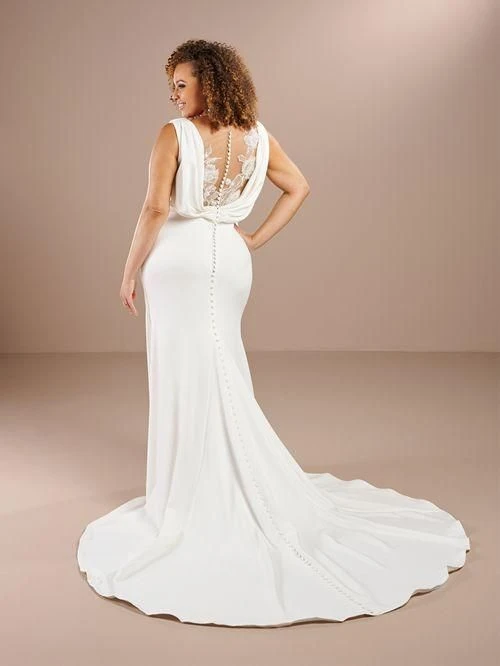Christina Wu 29461 Ivory Plus Size Wedding Dress - Image 2