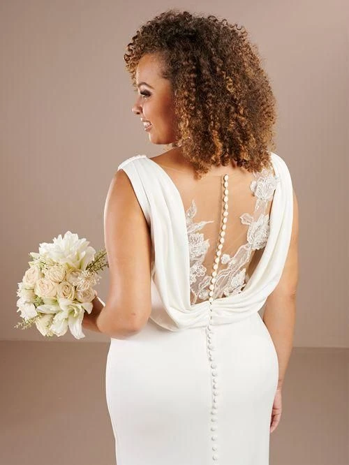 Christina Wu 29461 Ivory Plus Size Wedding Dress - Image 4