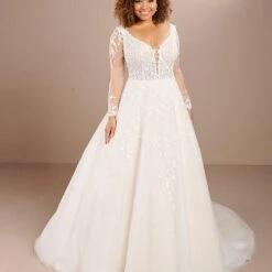 Christina Wu 29462 Ivory/Ivory Plus Size Wedding Dress