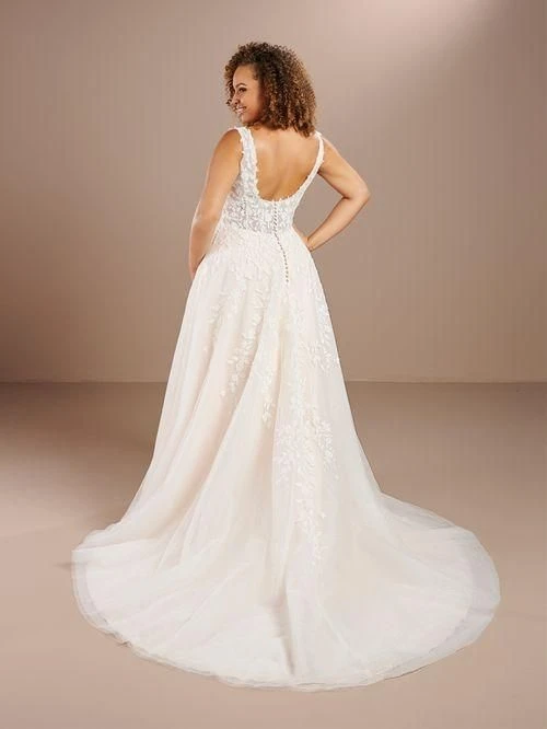 Christina Wu 29462 Ivory/Ivory Plus Size Wedding Dress - Image 2