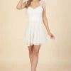 Fedra Mini Dress - Ivory