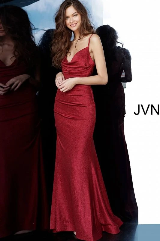 Jovani JVN00967 Cowl Neckline Dress