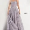 Jovani JVN06474 Sweetheart Neckline Floral Dress