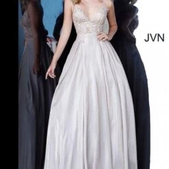 Jovani JVN2206 Embroidered Bodice Dress