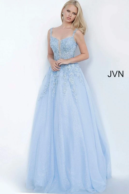 Jovani JVN4271 Two Strap Glitter Dress