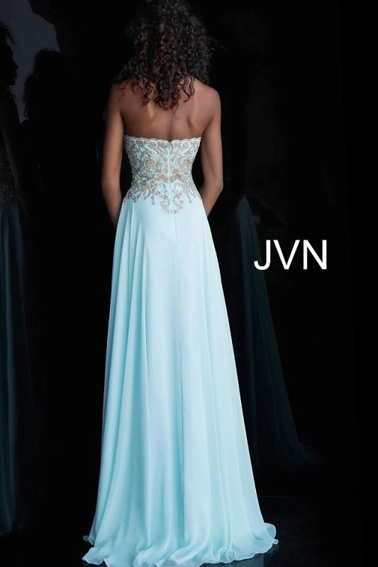 Jovani JVN63749 Strapless A-line Formal Dress - Image 2