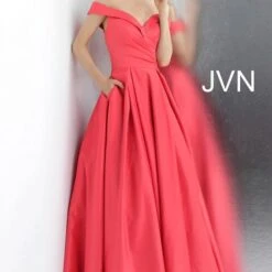 Jovani JVN66894 Off-the-Shoulder Formal Dress