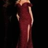 Jovani JVN37517 Off The Shoulder Sequin Dress