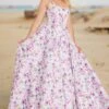Jovani JVN38218 Floral Print Spaghetti Straps Dress