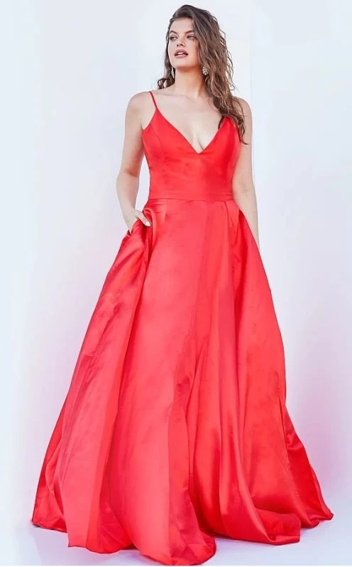 Jovani JVN66673 Lace-Up Back Long Party Dress - Image 13