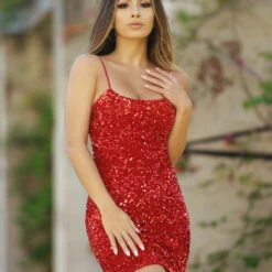 Juliette Mini Dress - Red