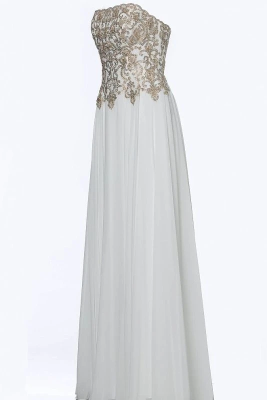 Jovani JVN63749 Strapless A-line Formal Dress - Image 7