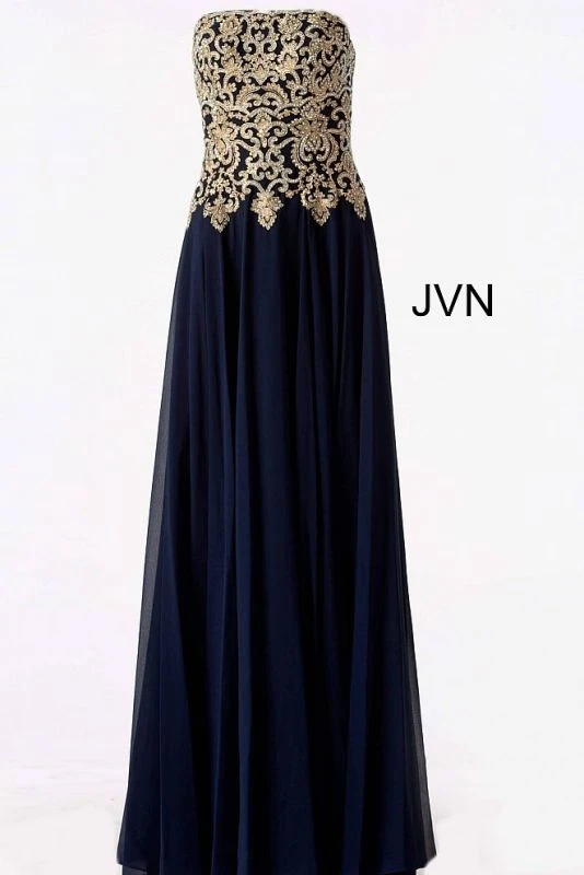 Jovani JVN63749 Strapless A-line Formal Dress - Image 8