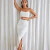 Krissy Midi Dress -White
