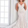 Martin Thornburg 221209W Claudine Long Train Plus Size Bridal Dress