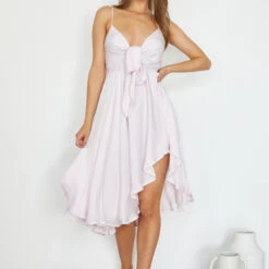 Maryann Midi Dress - Desert Rose