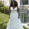 Mori Lee 3411 Neve Plus Size Wedding Dress