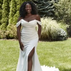 Mori Lee 3412 Nicky Plus Size Wedding Dress