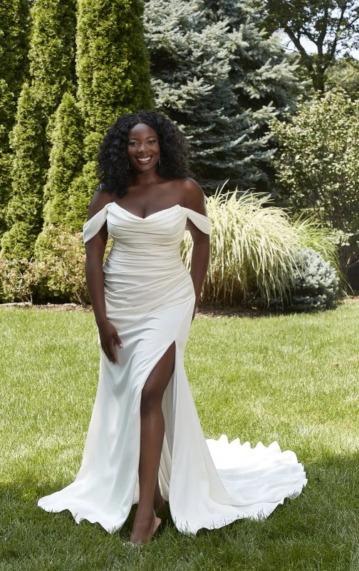 Mori Lee 3412 Nicky Plus Size Wedding Dress