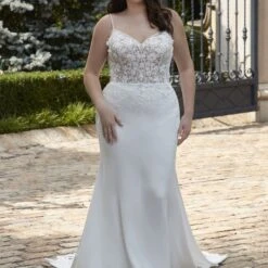 Mori Lee 3414 Nina Plus Size Wedding Dress