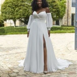 Mori Lee 3419 Nadia Plus Size Wedding Dress