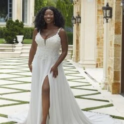 Mori Lee 3423 Nadette Plus Size Wedding Dress