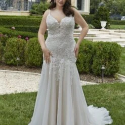 Mori Lee 3424 Nicosia Plus Size Wedding Dress