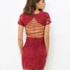 Shay Lace Dress - Berry - FINAL SALE