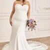 Sophia Tolli Y12036LS Pippa Lace Train Plus Size Wedding Dress
