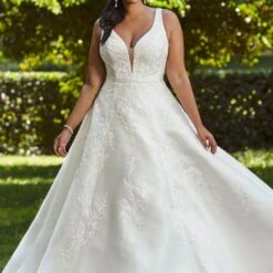 Sophia Tolli Y21970ALS Natalie V-Neckline Bridal Dress
