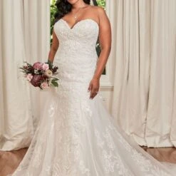 Sophia Tolli Y21975LS Deanna Sweetheart Neckline Wedding Dress